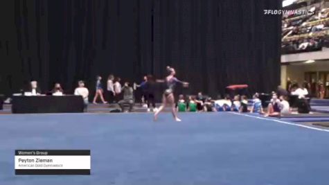 Peyton Zieman - Women's Group, American Gold Gymnastics - 2021 Women's Xcel Region 4 Championships