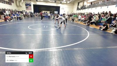 157 lbs Consolation - Isaac Keresey, Maine Central Institute vs Dominic Zeller, Piscataquis