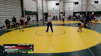 138 lbs Champ. Round 1 - Ashton Huggins, Grand Island NW vs Brenyn Ames, Norfolk High