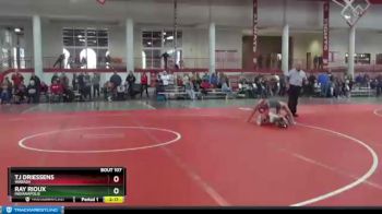 141 lbs Quarterfinal - Ray Rioux, Indianapolis vs Tj Driessens, Wabash