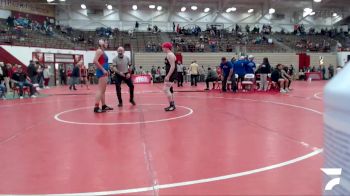 170 lbs 1st Place Match - Trista Powers, Terre Haute South vs Mackynzi Harris, Jennings County