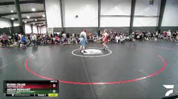 285 lbs Quarterfinal - Ryder Cruse, Toro World Club vs Aedan Reinhart, Whatcom Wrestling Academy - Hamster-Style