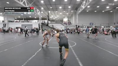 98 lbs Semis & 1st Wrestleback (8 Team) - Greyson Reynolds, East Coast Time Out vs Cole Palma, Ohio Gold