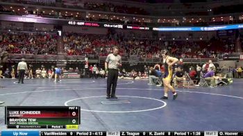 1A-220 lbs Cons. Round 2 - Luke Schneider, Alburnett vs Brayden Tew, West Monona-Whiting