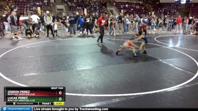 49 lbs Cons. Round 3 - Lucas Perez, Bear Cave Wrestling Club vs Joseoh Perez, Bear Cave Wrestling Club