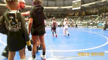 70 lbs Consi Of 16 #1 - Kayson Bell, Ogden's Outlaws Wrestling Club vs Louie Hauder, Silver State Wrestling Academy