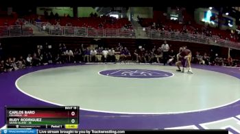 113 lbs Semis & Wb (16 Team) - Rudy Rodriguez, Grand Island vs Carlos Baro, Columbus