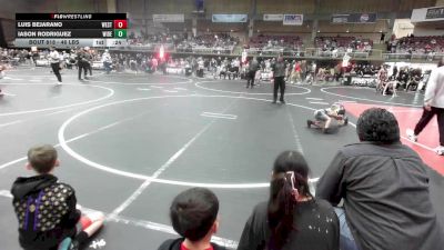 46 lbs Consi Of 4 - Luis Bejarano, Westy Futures vs Iason Rodriguez, Widefield WC