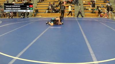 102 lbs Cons. Semi - Robbie Crawford, Pinnacle Wrestling Club vs Kallan Koehntop, MAHACA