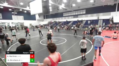 175 lbs Cons. Round 7 - Shane Struthers Jr, Clovis High vs Andrew Martinez, Chaparral High School Wrestlin