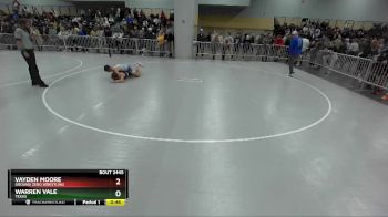 138 lbs Cons. Round 2 - Vayden Moore, Ground Zero Wrestling vs Warren Vale, Texas