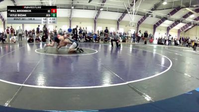 149 A Semifinal - Will Brodbeck, Hiram College vs Kyle Bizjak, John Carroll