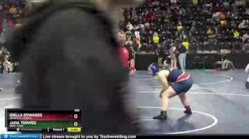 190 lbs Champ. Round 2 - Idella Edwards, Sioux City North vs Jana Terwee, West Lyon