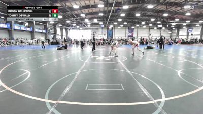 120 lbs Round Of 64 - Brody Bellefeuil, AZ vs Tommy Oswald, PA