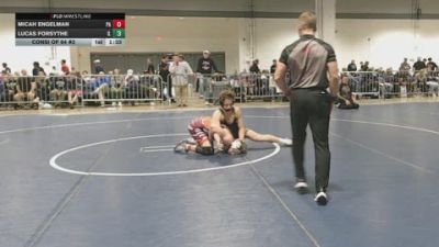 150 lbs Consi Of 64 #2 - Micah Engelman, PA vs Lucas Forsythe, IL