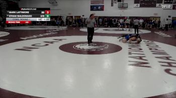 157 lbs Cons. Round 1 - Mark Lattimore, Johnson & Wales vs Ethan Maldonado, Luther