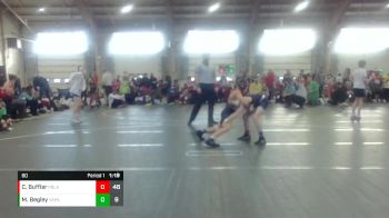 80 lbs Round 2 - Cole Buffler, PA Alliance Black vs Mac Begley, Virginia Patriots