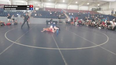 144 lbs Waylon Nelson, Idaho vs Mason Hagen, South Dakota