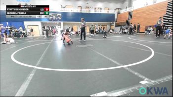 52 lbs Semifinal - Ryatt Luchsinger, Lexington Wrestling Club vs Michael Fabela, Chickasha Youth Wrestling