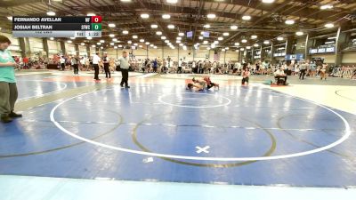 152 lbs Rr Rnd 1 - Fernando Avellan, MF Army Black - HSB vs Josiah Beltran, FORGE H/S 2 - HSB