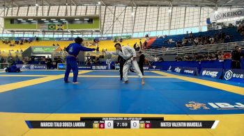 Mateo Valentin Mansilla vs Marcio Italo Souza Landim 2026 Brasileiro Jiu-Jitsu IBJJF