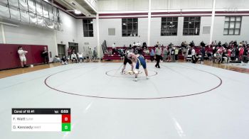 190 lbs Consi Of 16 #1 - Finley Watt, St. John's School vs Dillon Kennedy, St. Mark's School Of Texas