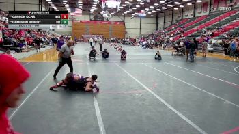 141 lbs Cons. Round 2 - Carson Ochs, McKendree vs Cameron Hebert, Ozarks