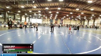 56 lbs Rd# 7- 10:45am Saturday Final Pool - Hudson Broz, Nebraska Elite vs Ryan Bridges, PA Silver