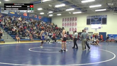 JV-36 lbs Round 1 - Drake Goughnour, Grinnell vs Kieran Owings, Clear Creek-Amana