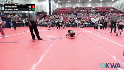 46 lbs Quarterfinal - Kochee Smith, Prime Wrestling vs Wade Woofolk, Bartlesville Wrestling Club
