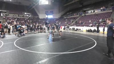 59 lbs Cons. Rd Of 16 - Easton Jakiemiec, Betterman Elite Wrestling vs Xavior Morgas, Glory Wrestling Academy