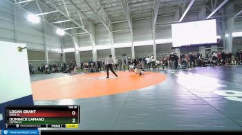 126 JV Semifinal - Dominick Lamano, Layton JV vs Logan Grant, Davis JV