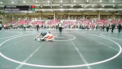 130 lbs Champ. Round 1 - Lewis Davis, Honey Badger vs Matteo Villegas, Kansas Young Guns