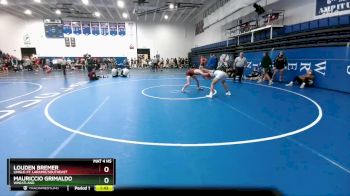 150 lbs Champ. Round 2 - Mauriccio Grimaldo, Wheatland vs Louden Bremer, Lingle-Ft. Laramie/Southeast