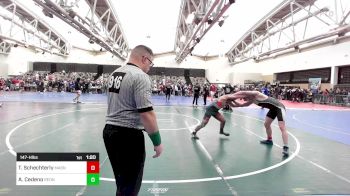 147-H lbs Round Of 32 - Tommy Schechterly, Mat Assassins vs Adan Cedeno, RedNose Wrestling School