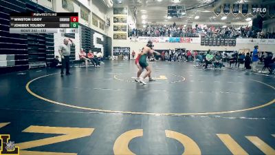 132 lbs Cons. Round 2 - JONIBEK TOLIBOV, Lindbergh vs Winston Liddy, Kirkwood