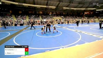 61 lbs Quarterfinal - Wyatt Webb, Terminator Wrestling Academy vs Channing Anno, HURRICANE WRESTLING ACADEMY