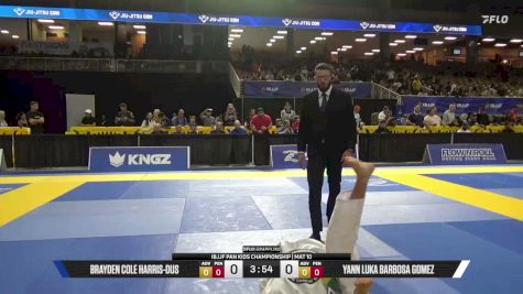 Brayden Cole Harris-Dus vs Yann Luka Barbosa Gomez 2026 Pan Kids Jiu-Jitsu IBJJF Championship