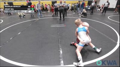 52 lbs 3rd Place - Nicholas Deurloo, Perry Wrestling Academy vs Grady Gill, Huskey Wrestling Club