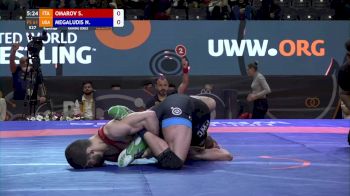 61 kg Consolation - Nicholas Megaludis, USA vs Shamil Makhmudovitch Omarov, ITA