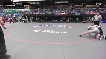 141 lbs Cons. Semi - 7 Jared Dinh, Cumberland vs 5 Cade Manion, Oklahoma City