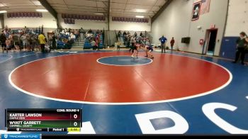 106 lbs Cons. Round 4 - Karter Lawson, Castle View vs Wyatt Garrett, Campbell County