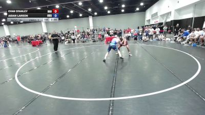 138 lbs Evan Stanley, Team Indiana Gold vs Aidan Larson, Team Oregon
