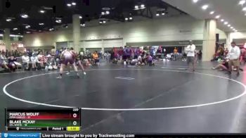220 lbs Round 6 (10 Team) - Marcus Wolff, Iowa Gables vs Blake McKay, STL White