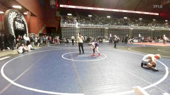 98 lbs Quarterfinal - Trenton Enis, Thermopolis WC vs Parker Ramsey, Black Fox Wr Ac