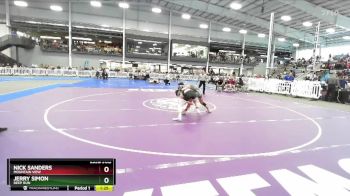 6-126 lbs Semifinal - Jerry Simon, Deep Run vs Nick Sanders, Mountain View