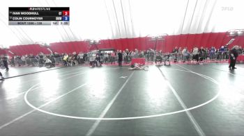 138 lbs Cons. Round 2 - Ivan Woodhull, Crass Trained vs Colin Cournoyer, Stratford High School Wrestling