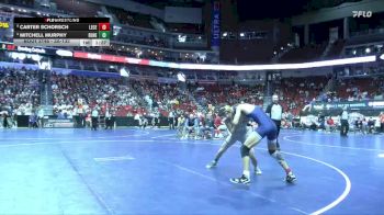 3A-132 lbs Champ. Round 2 - Mitchell Murphy, Dubuque Hempstead vs Carter Schorsch, Lewis Central