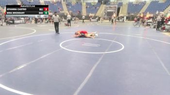 101 lbs Consolation - Jovanna Castro, Mile High WC vs Bria Brossart, Rugby SWAT