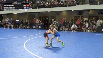 53 lbs Cons. Semis - William Stott, Compound Wrestling vs Breklin Dowdy, Greater Heights Wrestling